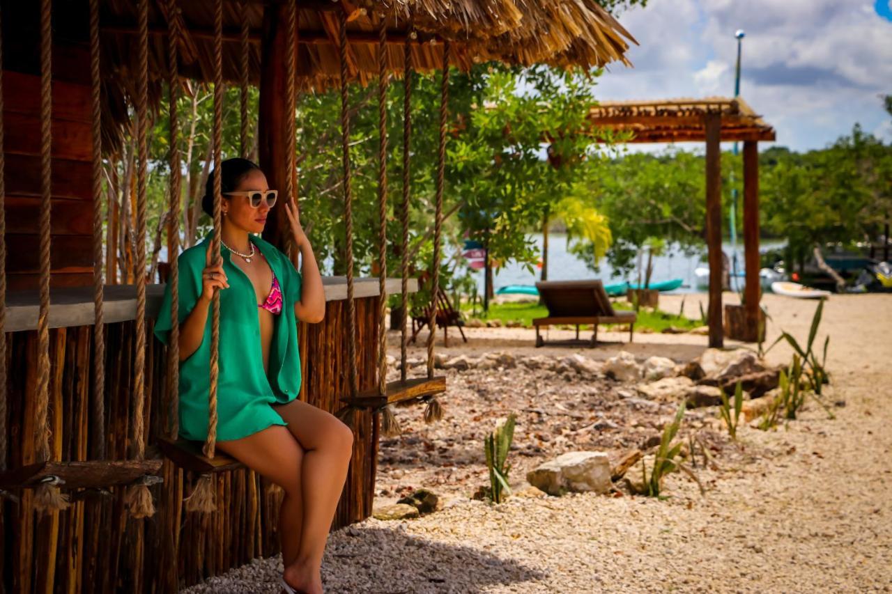Hotel Y Beach Club Casa Mia Xulha -Bacalar Xul-Ha Extérieur photo